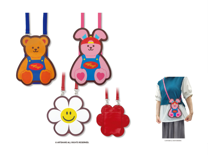 wigglewiggle　スマホポーチ　全3種