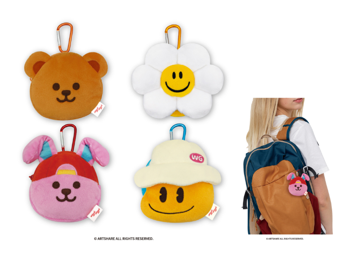 wigglewiggle　ミニポーチ　全4種