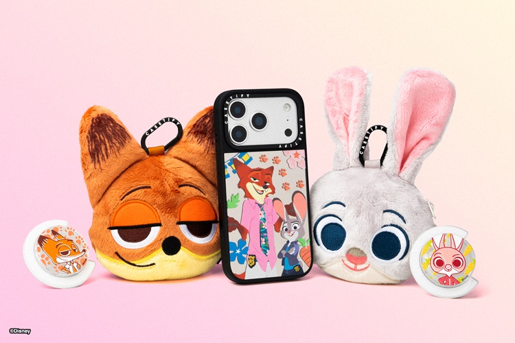 『ズートピア2』×「CASETiFY」ジュディ＆ニックをフィーチャーしたテックアクセサリーが登場！