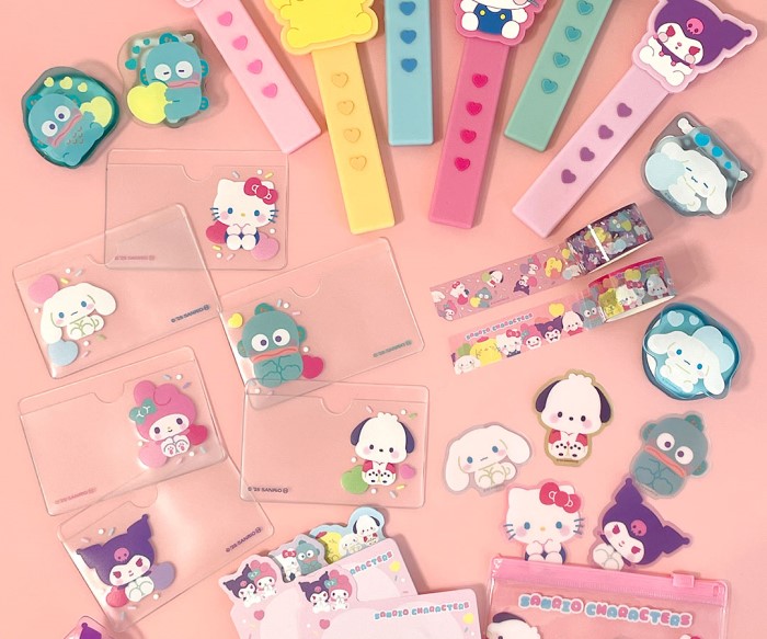 「サンリオキャラクターズ」ぷにゅっとした表情がかわいい♡雑貨がサンキューマートから登場!