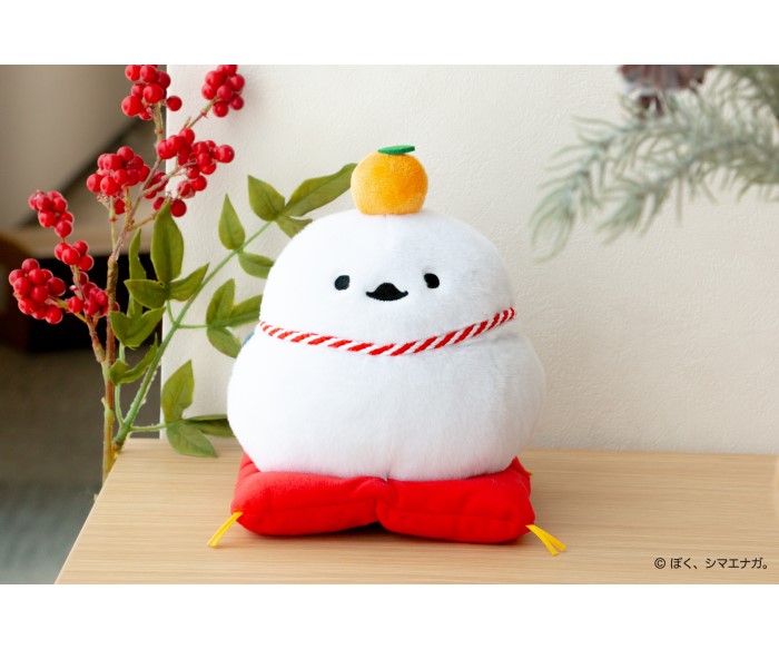 「ぼく、シマエナガ。鏡餅ぬいぐるみ」郵便局などで発売!