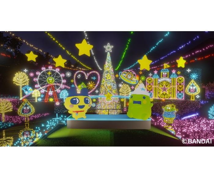 「さがみ湖イルミリオン」×「たまごっち」コラボ！まめっち、くちぱっちたちがイルミネーションとなって登場
