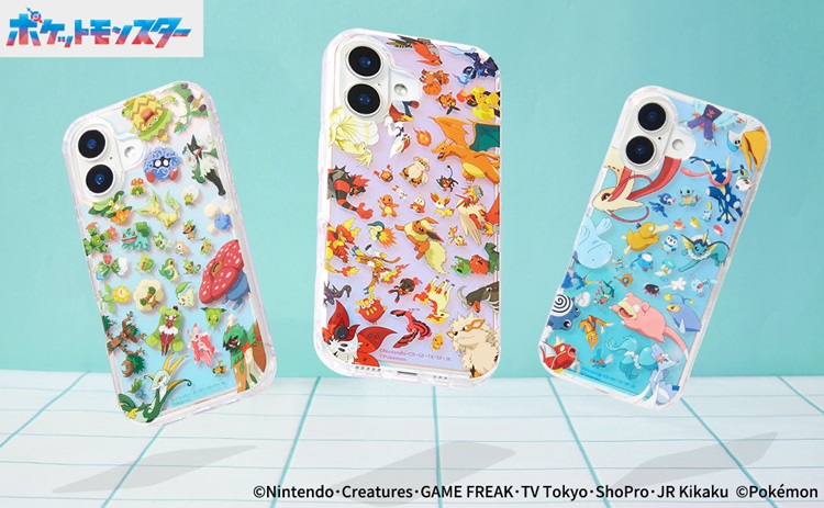 「ポケモン」オーロラカラーのスマホケースが新登場！