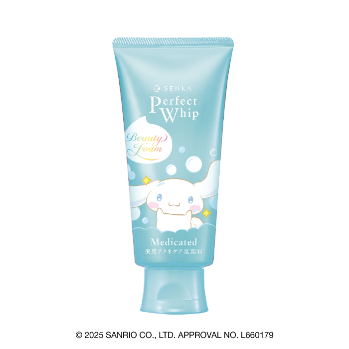 センカ　パーフェクトホイップ　アクネケア　シナモロールデザイン（医薬部外品）