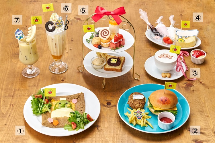 「たまごっちのプチプチおみせっちシリーズ」×カプコンカフェ 池袋店＆梅田店 コラボメニューを販売！