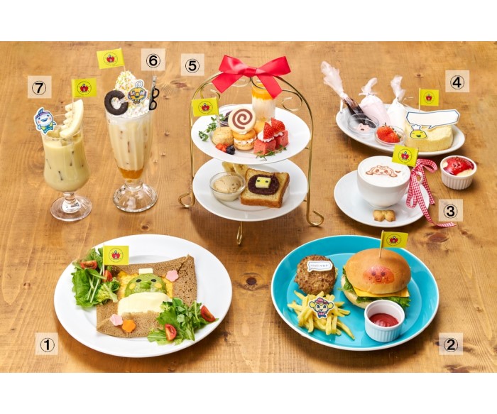 「たまごっちのプチプチおみせっちシリーズ」×カプコンカフェ 池袋店＆梅田店 コラボメニューを販売！