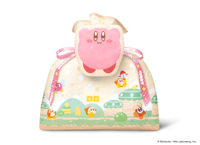 スタンプ2個<br>カービィ＆ワドルディなかよしぬいぐるみ：20名<br>（カービィのラッピング×エコバッグLでお届け）