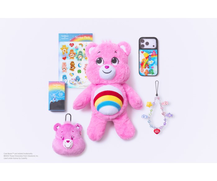 「ケアベア x CASETiFY」コラボ！懐かしさを感じるテックアイテムが登場