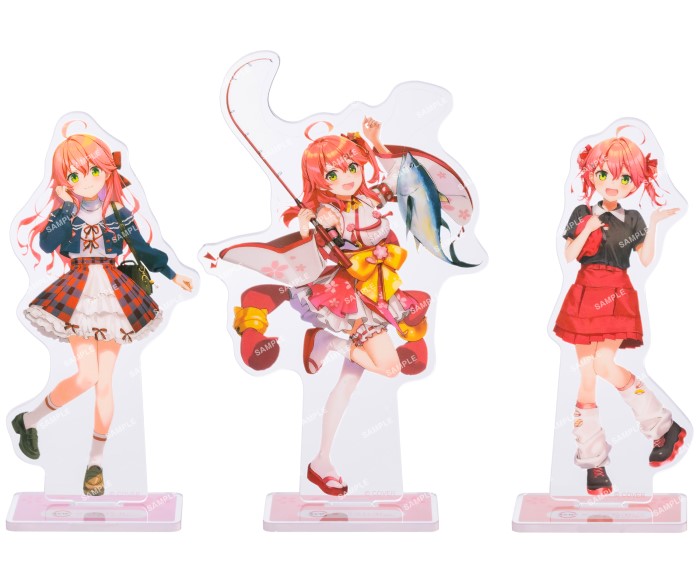 ホロライブのVTuber『さくらみこ』とスシローが初コラボ！限定グッズ付きのメニューが登場