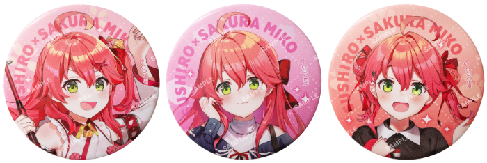 コラボ限定缶バッジ（全3種）イメージ