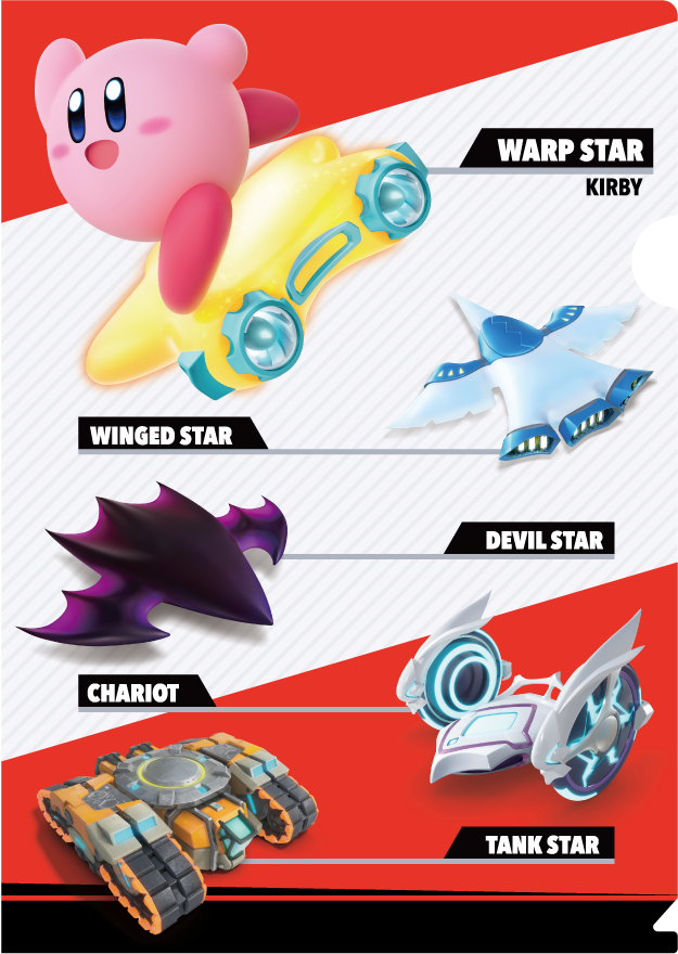 第2弾：2025年11月18日（火）AM10:00～<br>『カービィのエアライダー』デザイン　オリジナルA4 クリアファイル