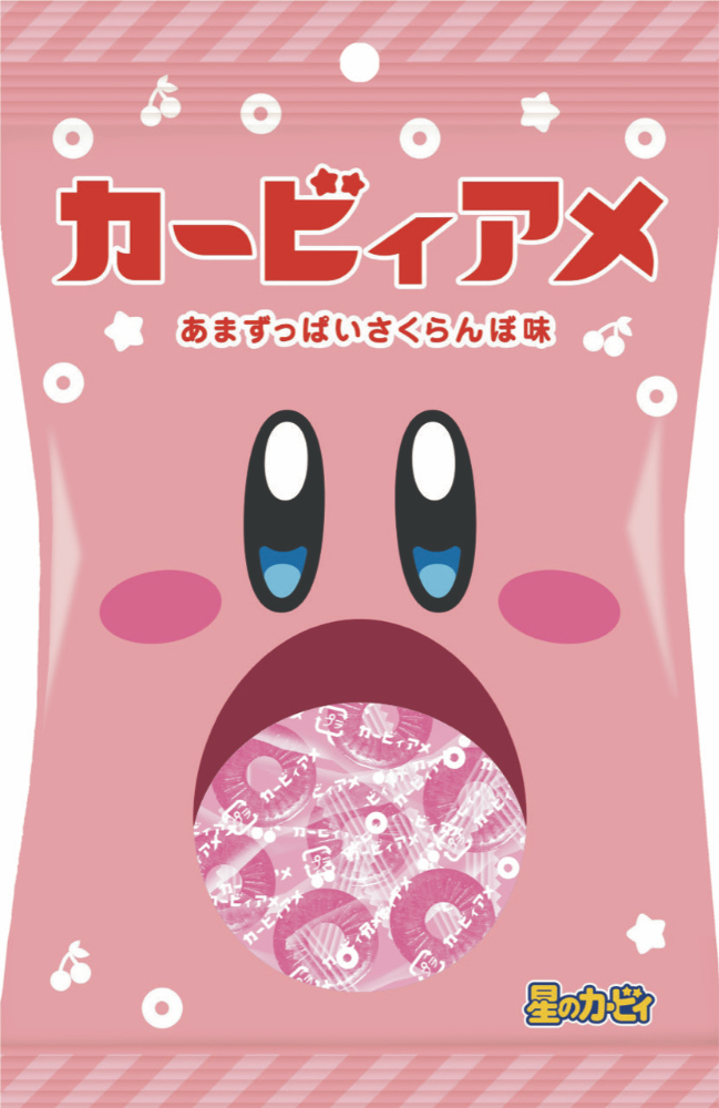 カービィアメ（デザイン3種）<br>【価格】198円(税込213円)