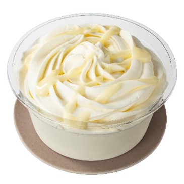 クリームドカ盛り！背徳ミルクプリン<br>価格：630円（税込680.40円）<br>熱量：1食あたり約698kcal