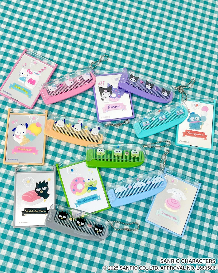 ミラー＆コーム／各390円（税込429円）