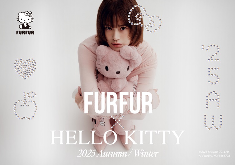 「ハローキティ」×「FURFUR」初コラボ！キュートな全14アイテムが登場