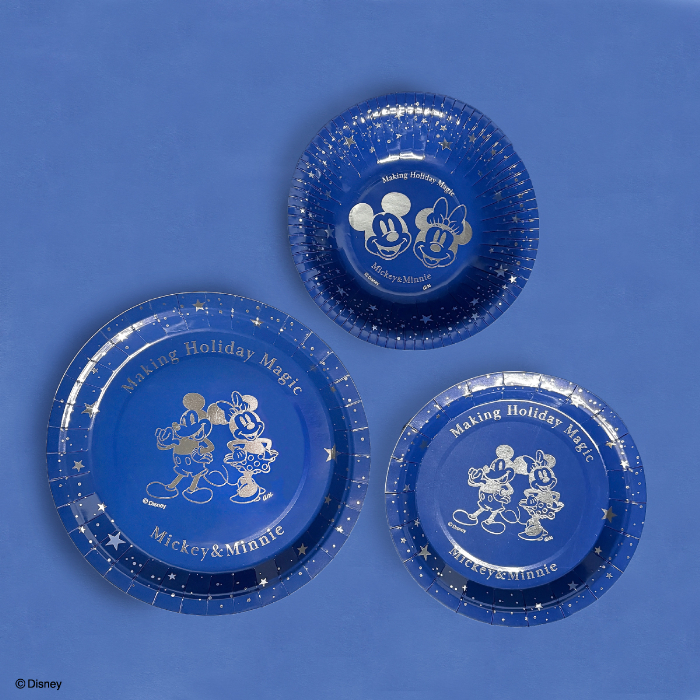 ペーパーボウル　4P<br>ペーパープレート大　3P/ペーパープレート　5P　各110円（税込）