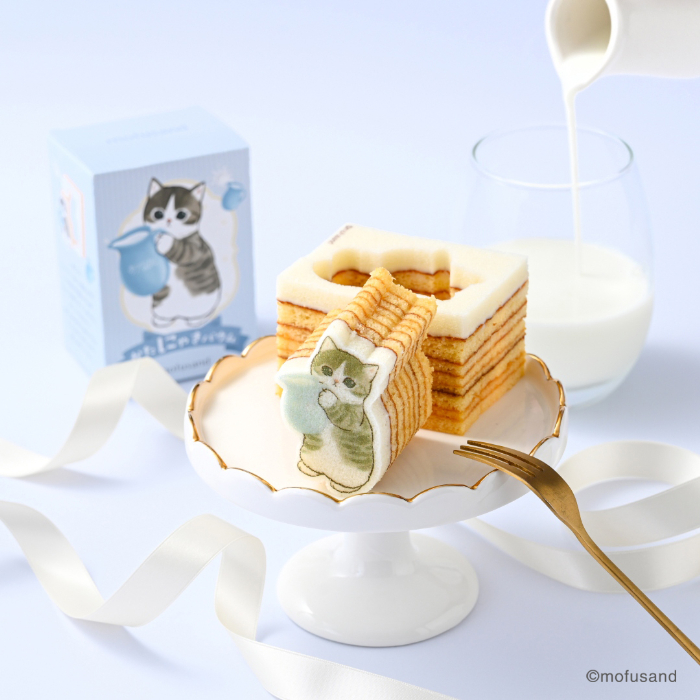 mofusand　かたにゃきバウム　ミルク