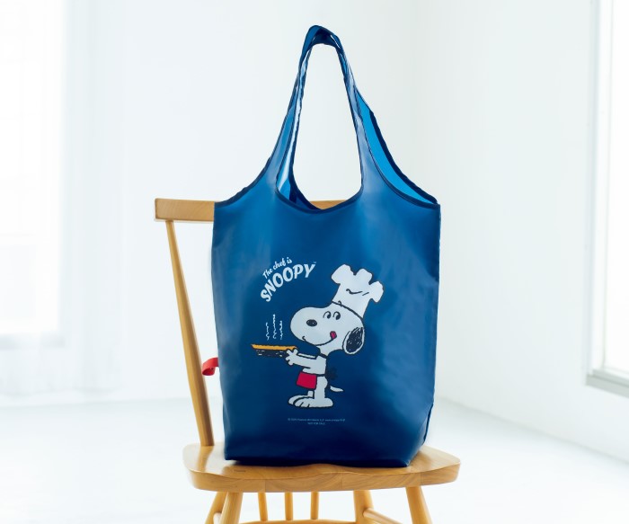 スヌーピーの「でかエコバッグ」が付録に！「レタスクラブ」発売