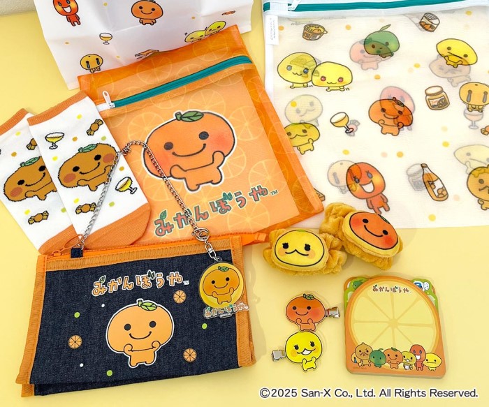 サンエックス平成キャラ「みかんぼうや」「あまぐりちゃん」限定アイテムがサンキューマートに初登場！