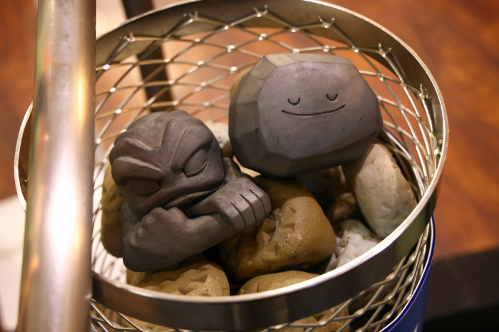 イシツブテ/メタモン型のサウナストーン