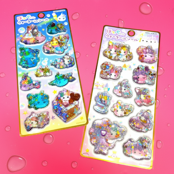 ほっぺちゃん ウォーターインシール（遊園地／スイーツ）