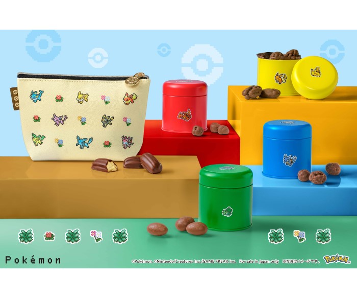 「ポケモン meets メリーチョコレート」新作チョコレート8商品がバレンタインに登場！