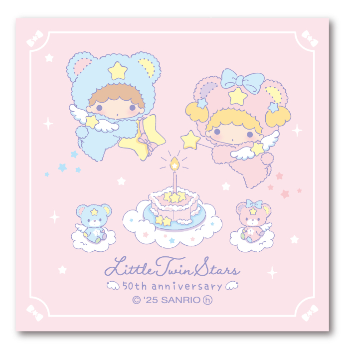 リトルツインスターズ50周年ステッカー