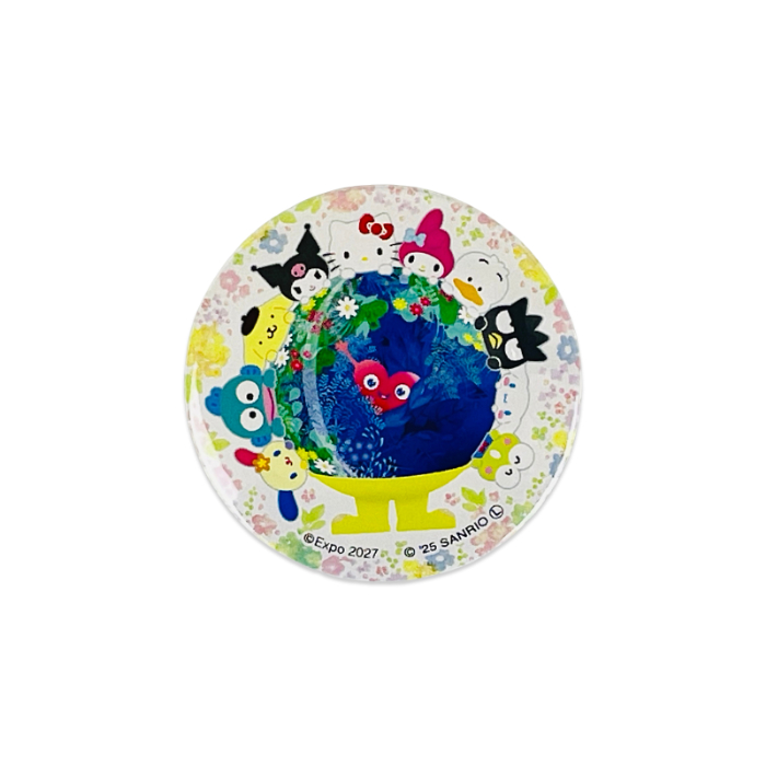 EXPO2027 【サンリオキャラクターズ】トゥンクトゥンク 缶バッジ<br>価格：550円（税込）