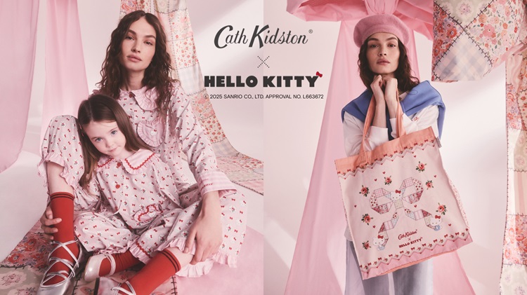 「ハローキティ」×「Cath Kidston」ルームウェアや雑貨が登場！