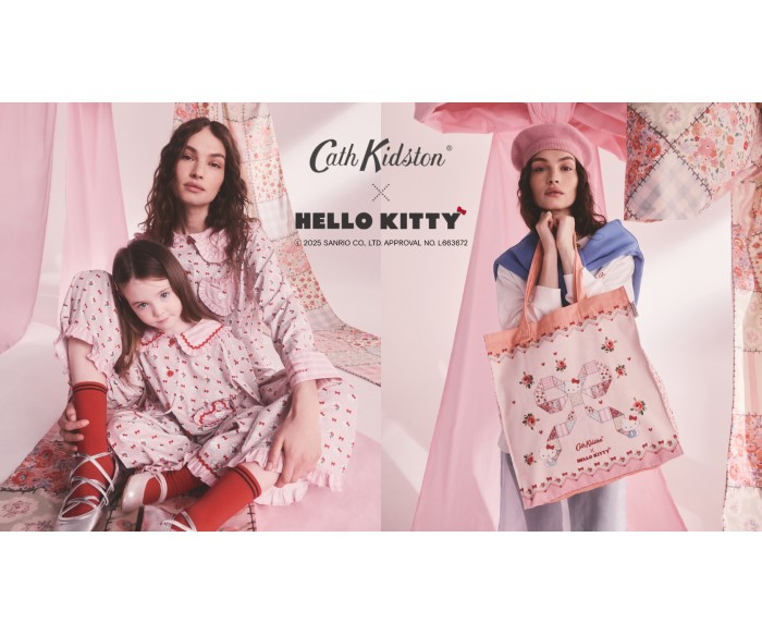 「ハローキティ」×「Cath Kidston」ルームウェアや雑貨が登場！