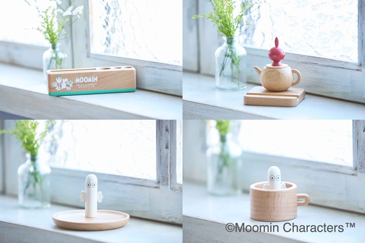 ムーミン、リトルミイ、ニョロニョロの木のぬくもりあふれる便利アイテムが登場！