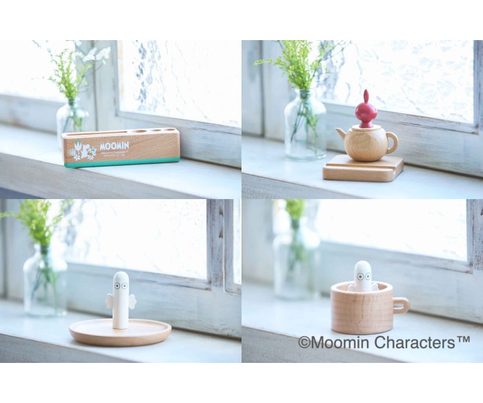 ムーミン、リトルミイ、ニョロニョロの木のぬくもりあふれる便利アイテムが登場！