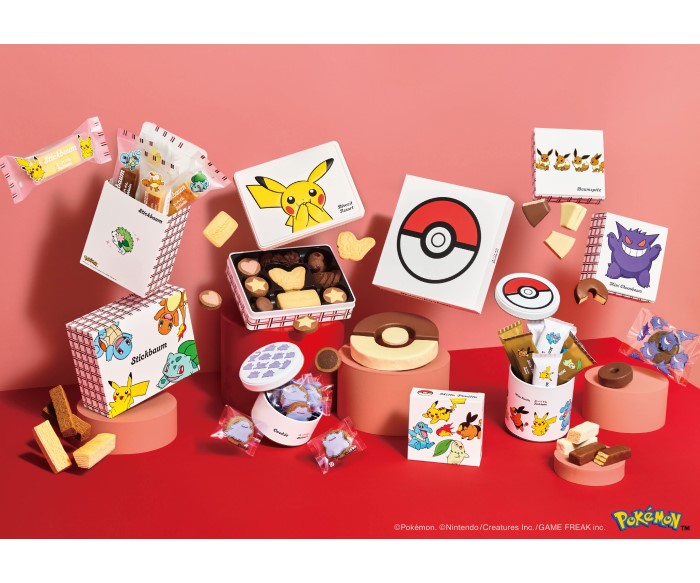 ポケモンデザインのお菓子で気持ちをおくる―「ユーハイム」からバレンタインギフトが発売