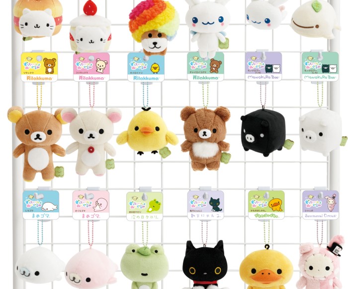 サンエックスのキャラクターたちが36種ものぬいぐるみになって登場！