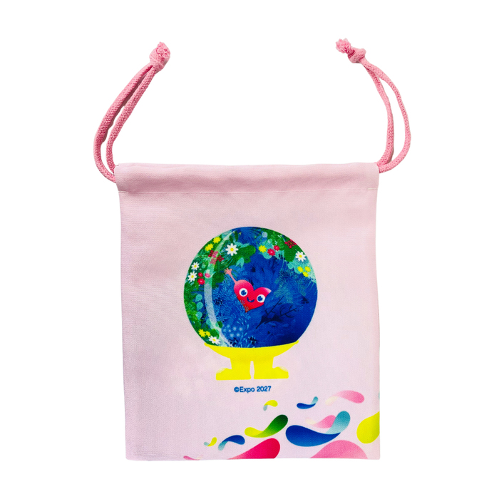 EXPO2027 トゥンクトゥンク 巾着<br>価格：1,100円（税込）