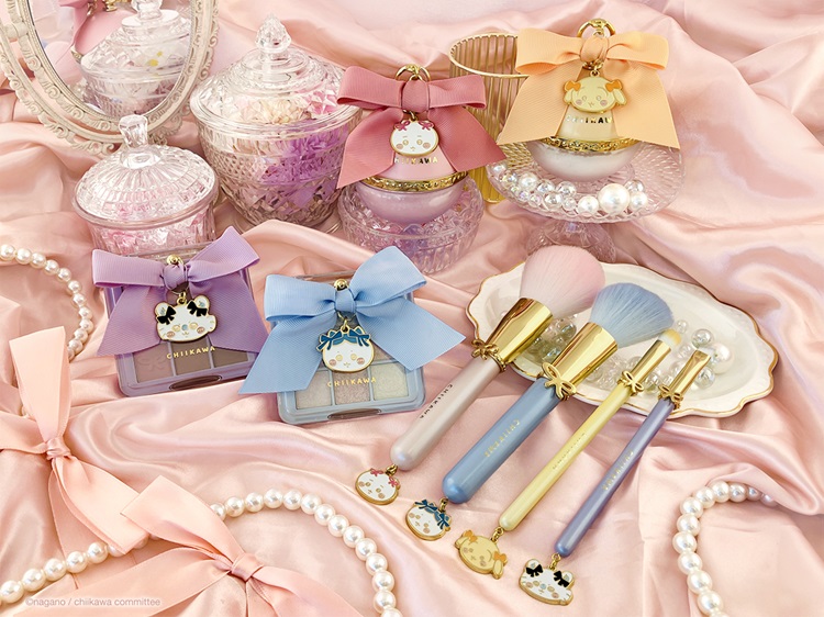 ちいかわたちがリボンをつけてキュートなコスメに変身♡新シリーズが発売！