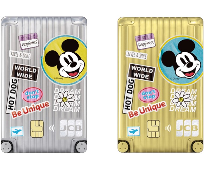 ディズニーデザインの「ライフカード」登場！スーツケースとミッキーマウスのステッカーをデザイン