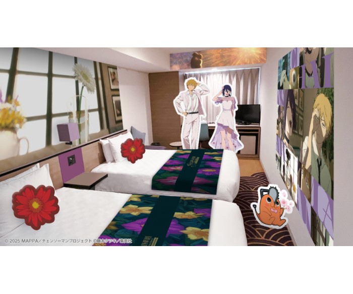 劇場版『チェンソーマン レゼ篇』×「サンシャインシティプリンスホテル」コンセプトルーム＆コラボレストランが登場！