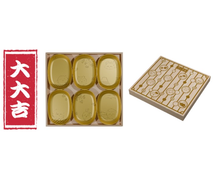 ちいかわ「小判風豆皿セット」が当たる！セブン‐イレブンアプリで大抽選会開催