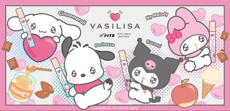 シナモロール、ポチャッコ、クロミ、マイメロディのミニ香水がドン・キホーテ系列店舗限定で発売！