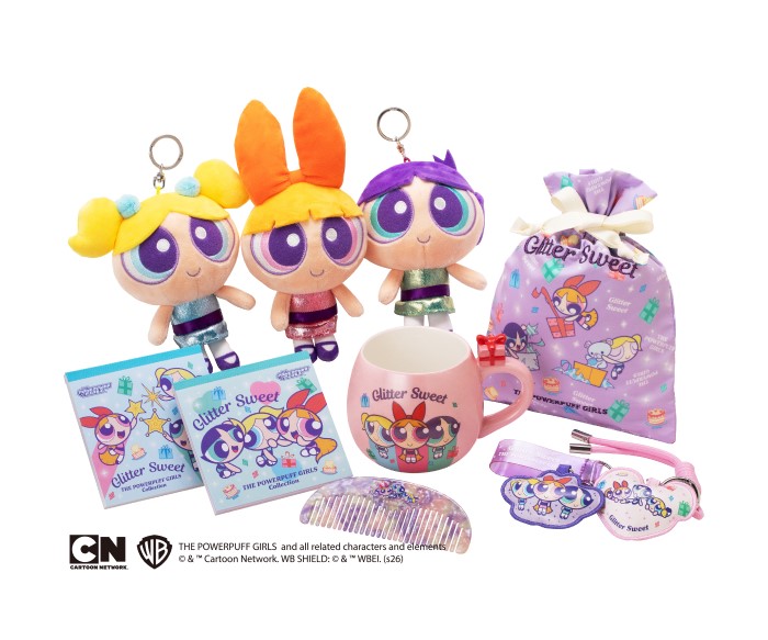 「パワーパフ ガールズ」きらめきとやさしいパステルカラーのロフト限定コレクションが登場！