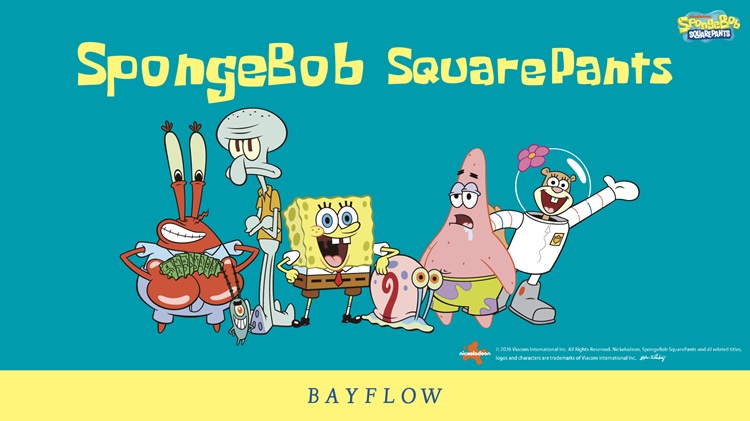 「BAYFLOW × スポンジ・ボブ」コラボアイテム全23型が新登場！