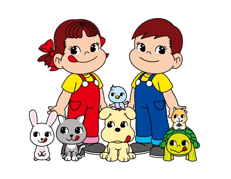 不二家の新キャラクターが誕生！「ペコちゃんポコちゃんとゆかいな仲間たち」グッズも発売