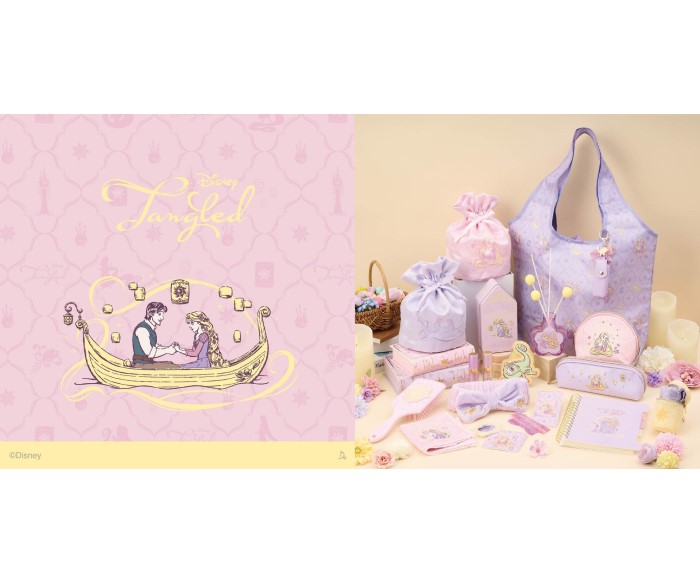 「塔の上のラプンツェル」グッズが「THREEPPY」から登場！ダイソーネットストアでも買える