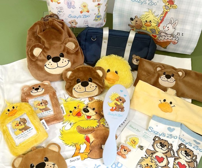 平成懐かしい『スージー・ズー』×サンキューマートのコラボ雑貨が登場！