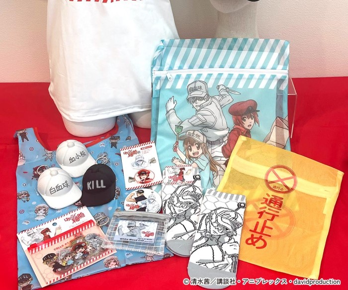 TVアニメ『はたらく細胞』×サンキューマートのコラボ雑貨が初登場！