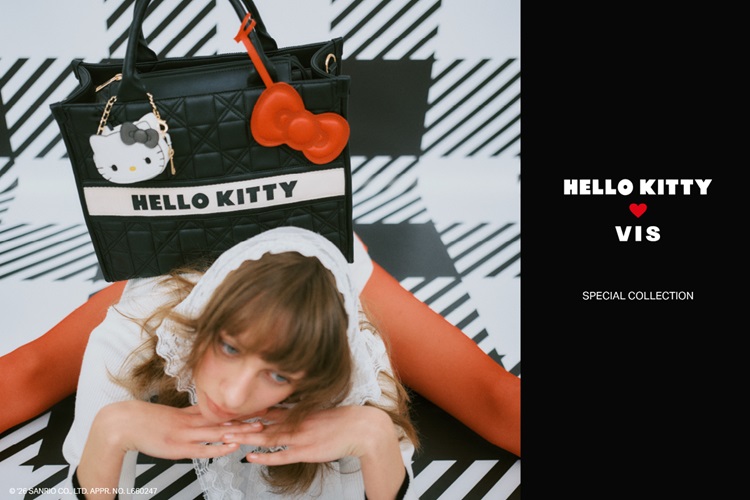 「ハローキティ」＆「ディアダニエル」を描いたバレンタインにぴったりのコレクションが「VIS」から登場！
