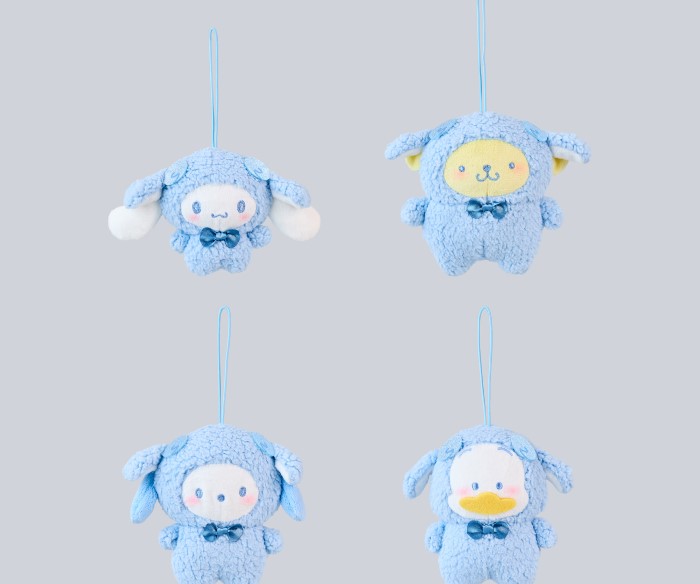 サンリオキャラクターズがヒツジになりきり！オリジナルアートのプライズがナムコ限定で登場