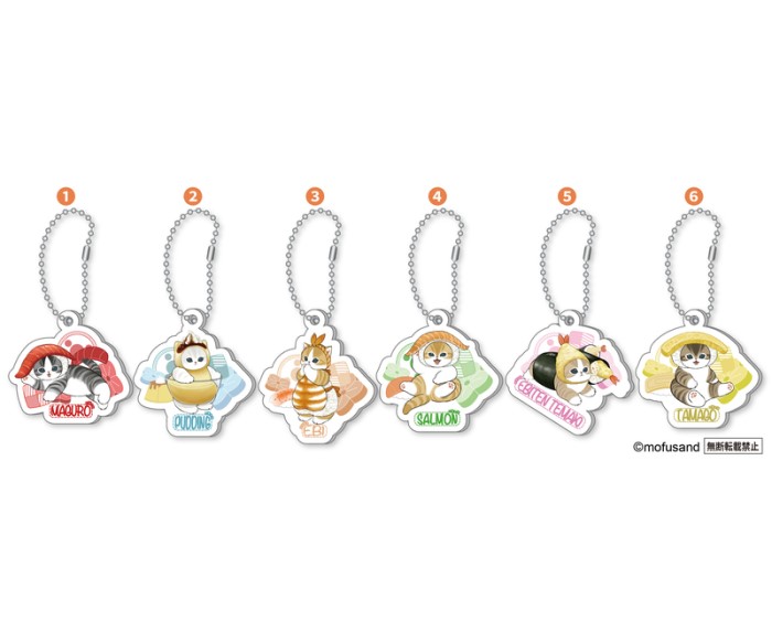 くら寿司×「mofusand」初コラボ！「ビッくらポン！®」でラバーチャームやアクリルステッカーが当たる！