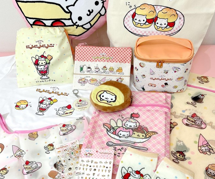 サンエックス平成キャラ「にゃんにゃんにゃんこ」雑貨が「サンキューマート」に登場！